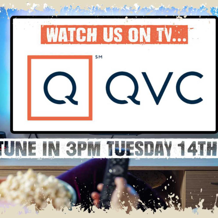 Tune in to QVC at 3pm on 14th May! 📺