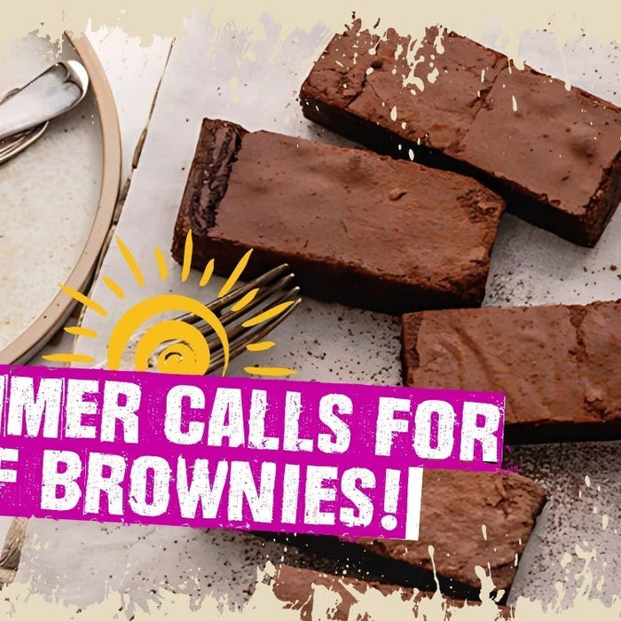 Summer Calls For Gluten Free Brownies!