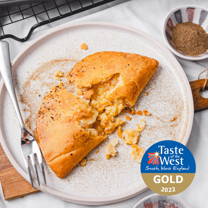 Cheese and Onion Pasty - Gluten Free