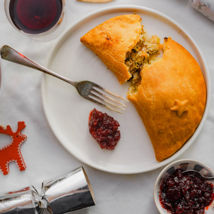 Turkey, Ham and Cranberry Pasty - Gluten Free