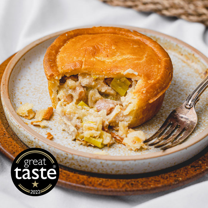 Chicken, Leek and Bacon Pie - Gluten Free