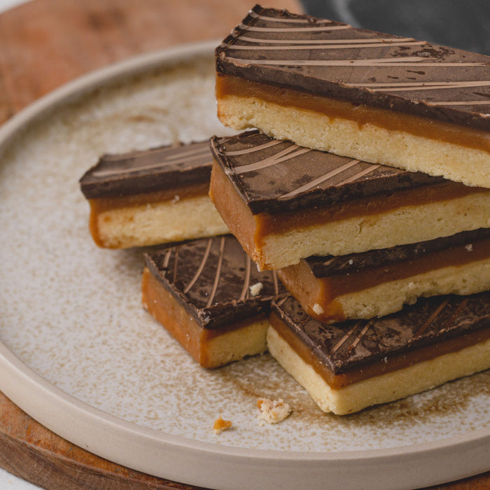 Millionaires Shortbread Slice - Gluten Free