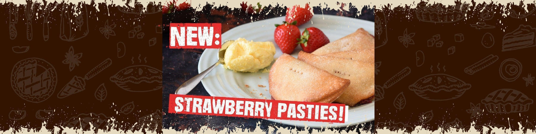 NEW Strawberries and Cream Pasty Box!
