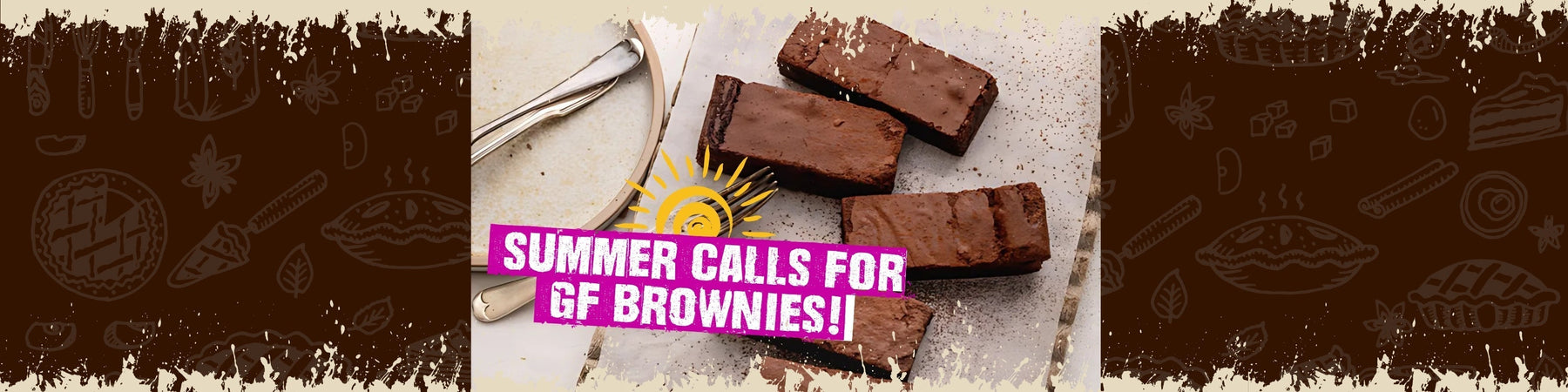 Summer Calls For Gluten Free Brownies!