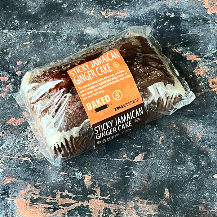 Sticky Jamaican Ginger Cake 600g - Gluten Free