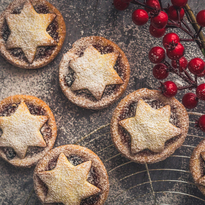 Mixed Mince Pies (pack of 6) - Gluten Free and Vegan