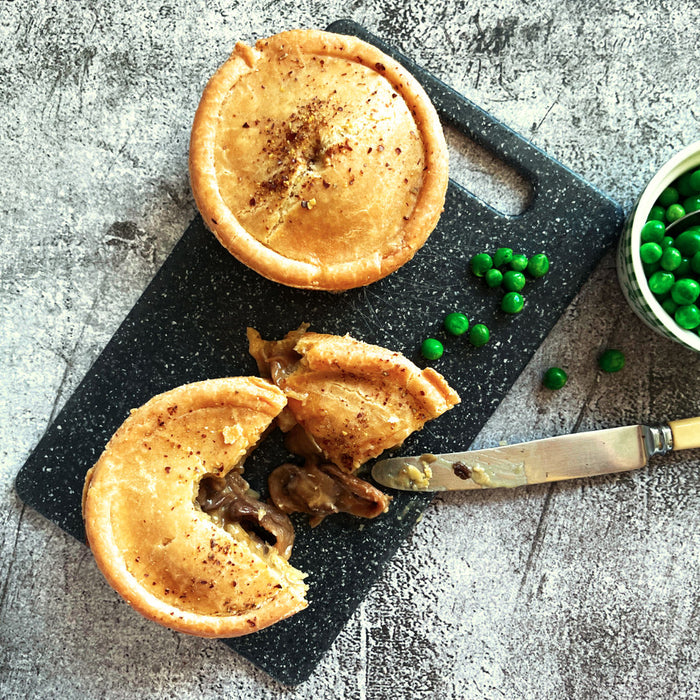 Mushroom Stroganott Pie - Gluten Free and Vegan