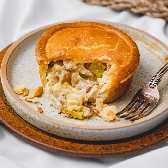 Chicken, Leek and Bacon Pie - Gluten Free