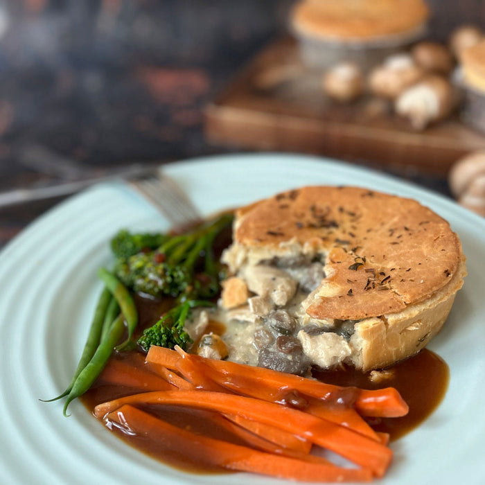 Chicken, Mushroom & Tarragon Pie - Gluten Free