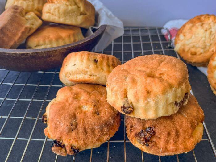 Sultana Scones (Pack of 2 individual scones) - Gluten Free